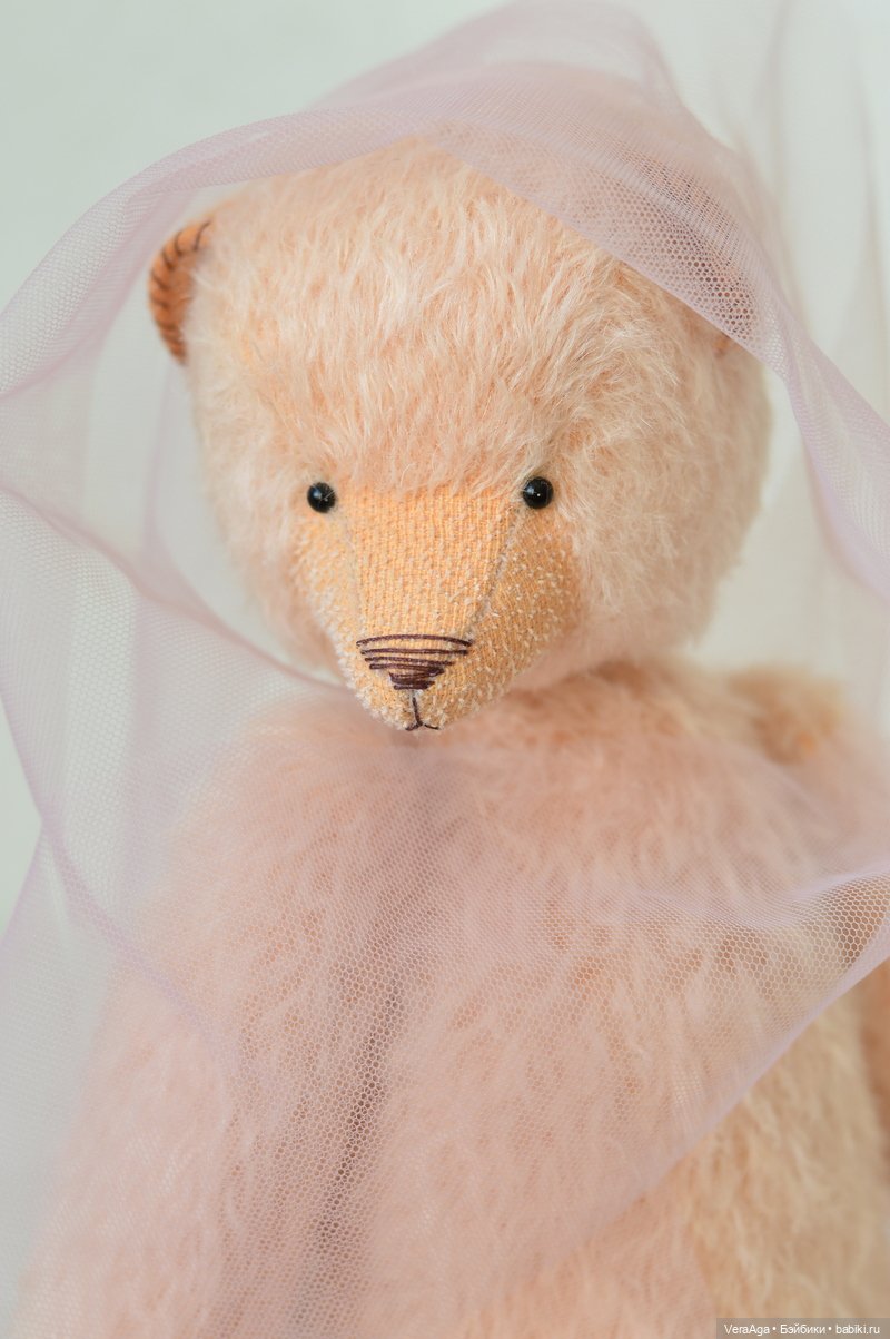 Первая мишка из мохера: странности с выкройкой и впечатления от материала (фото 9)