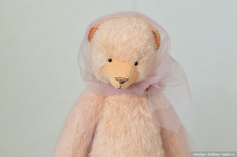 Первая мишка из мохера: странности с выкройкой и впечатления от материала (фото 7)