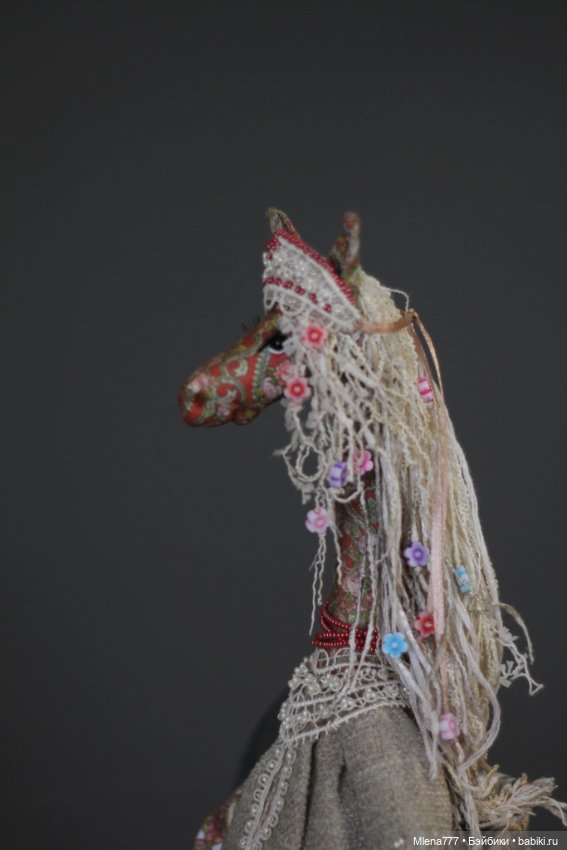 Лошадка в кокошнике — Авторские текстильные куклы: Вальдорфские (фото 5)