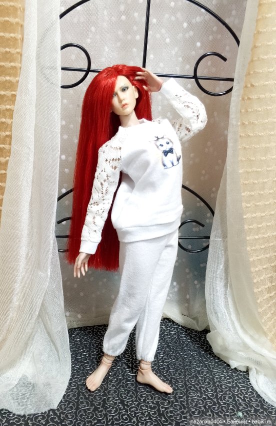 У нас сегодня пижамки) — Одежда и обувь для кукол своими руками: фото (фото 3)