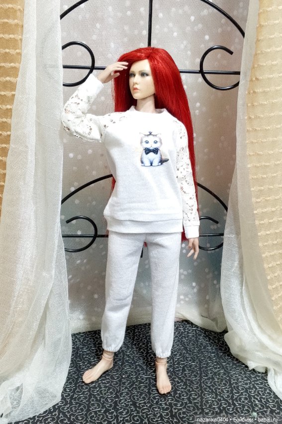 У нас сегодня пижамки) — Одежда и обувь для кукол своими руками: фото (фото 2)