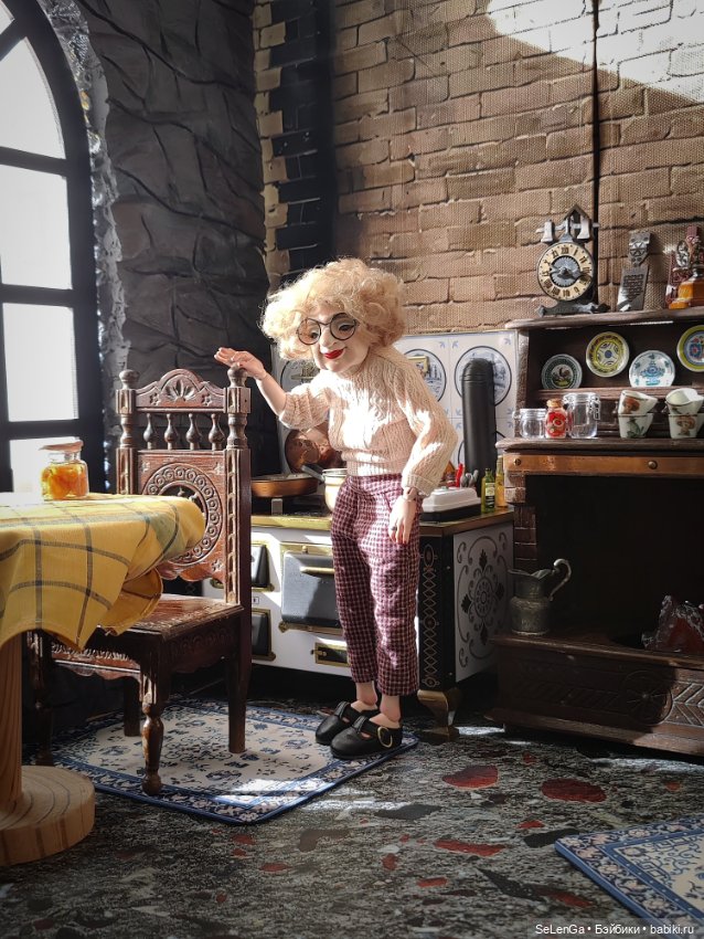 Римма Абрамовна и внучка — Авторские куклы BJD (БЖД) у нас дома: фото