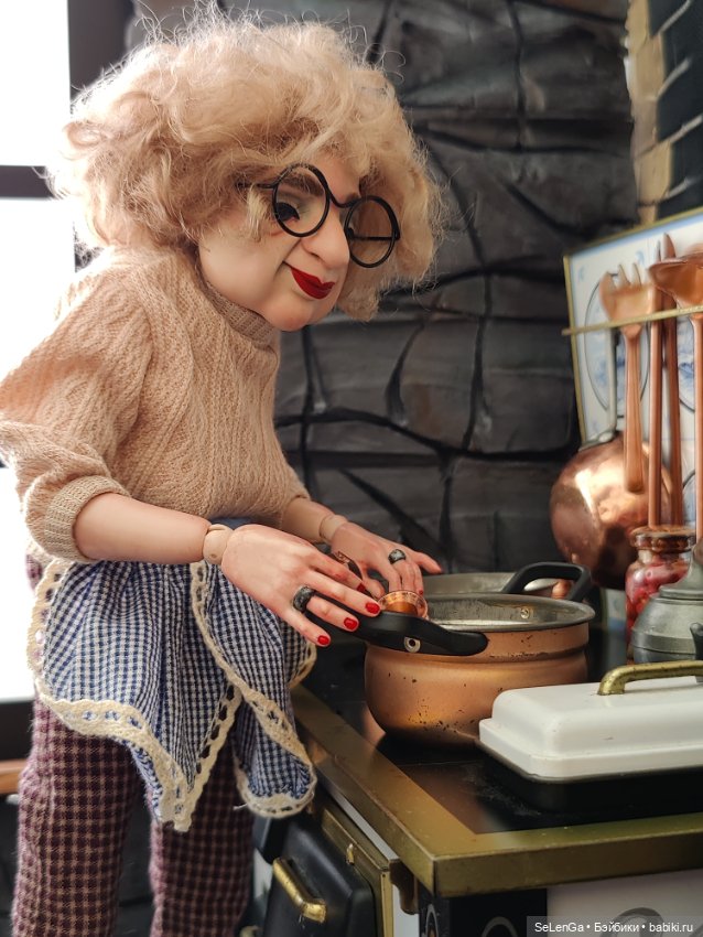 Римма Абрамовна и внучка — Авторские куклы BJD (БЖД) у нас дома: фото