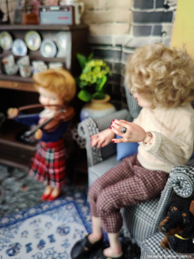 Римма Абрамовна и внучка — Авторские куклы BJD (БЖД) у нас дома: фото