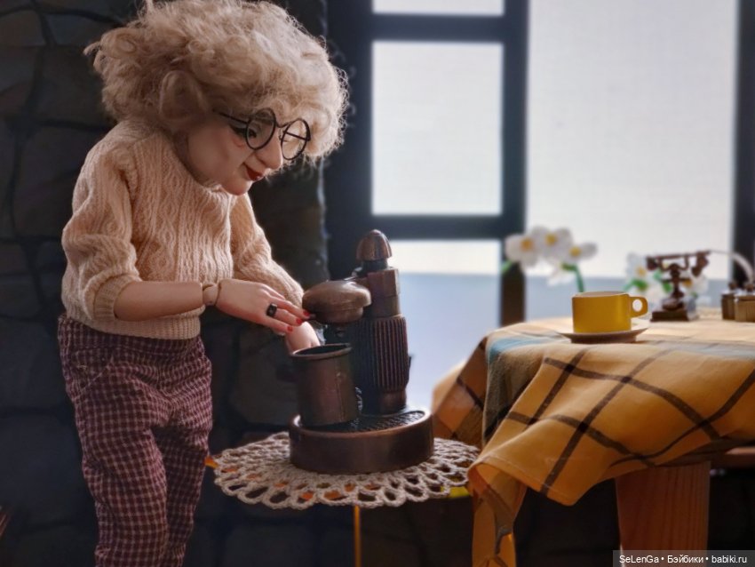 Римма Абрамовна и внучка — Авторские куклы BJD (БЖД) у нас дома: фото