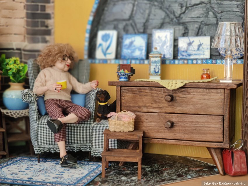 Римма Абрамовна и внучка — Авторские куклы BJD (БЖД) у нас дома: фото