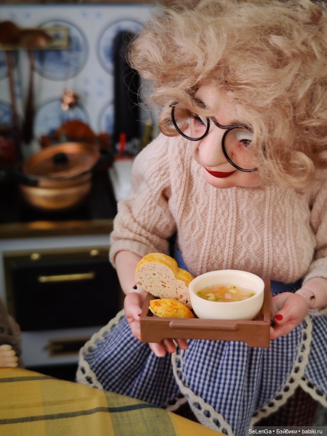 Римма Абрамовна и внучка — Авторские куклы BJD (БЖД) у нас дома: фото