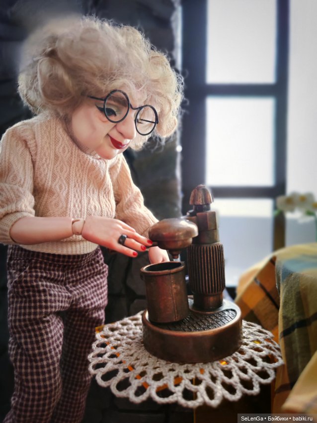 Римма Абрамовна и внучка — Авторские куклы BJD (БЖД) у нас дома: фото