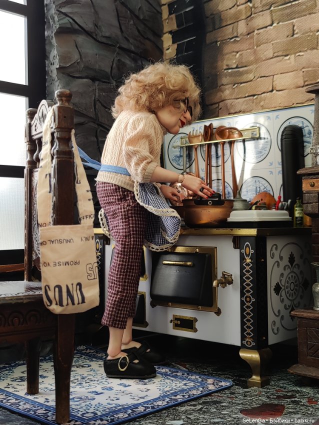 Римма Абрамовна и внучка — Авторские куклы BJD (БЖД) у нас дома: фото