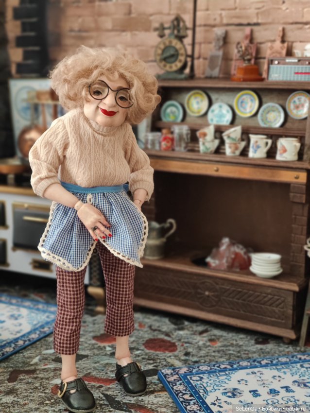 Римма Абрамовна и внучка — Авторские куклы BJD (БЖД) у нас дома: фото