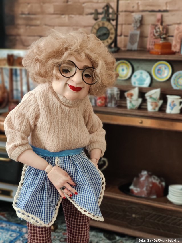 Римма Абрамовна и внучка — Авторские куклы BJD (БЖД) у нас дома: фото