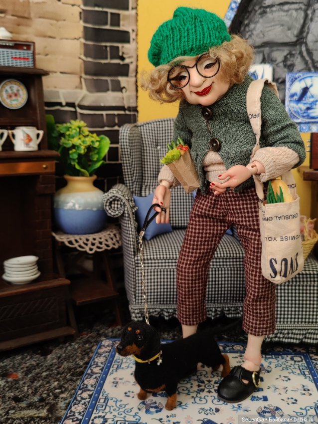 Римма Абрамовна и внучка — Авторские куклы BJD (БЖД) у нас дома: фото