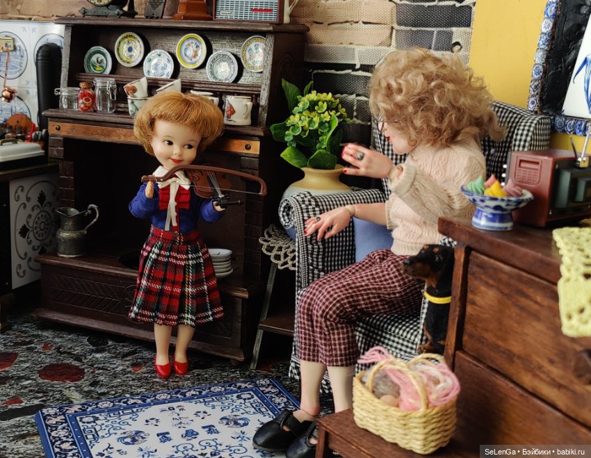 Римма Абрамовна и внучка — Авторские куклы BJD (БЖД) у нас дома: фото