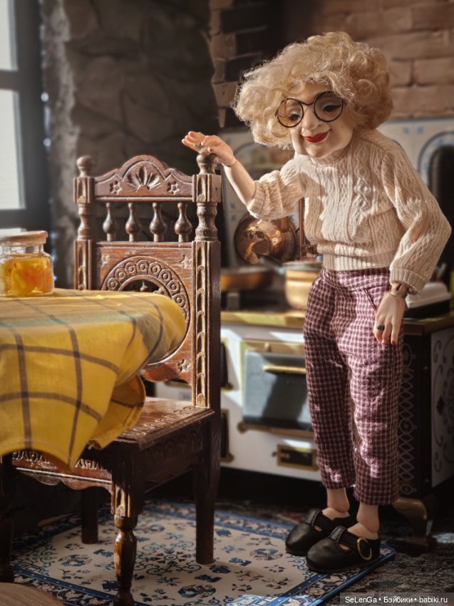 Римма Абрамовна и внучка — Авторские куклы BJD (БЖД) у нас дома: фото