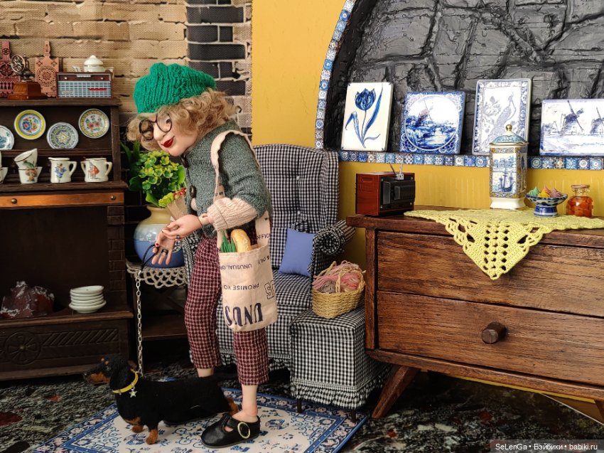 Римма Абрамовна и внучка — Авторские куклы BJD (БЖД) у нас дома: фото