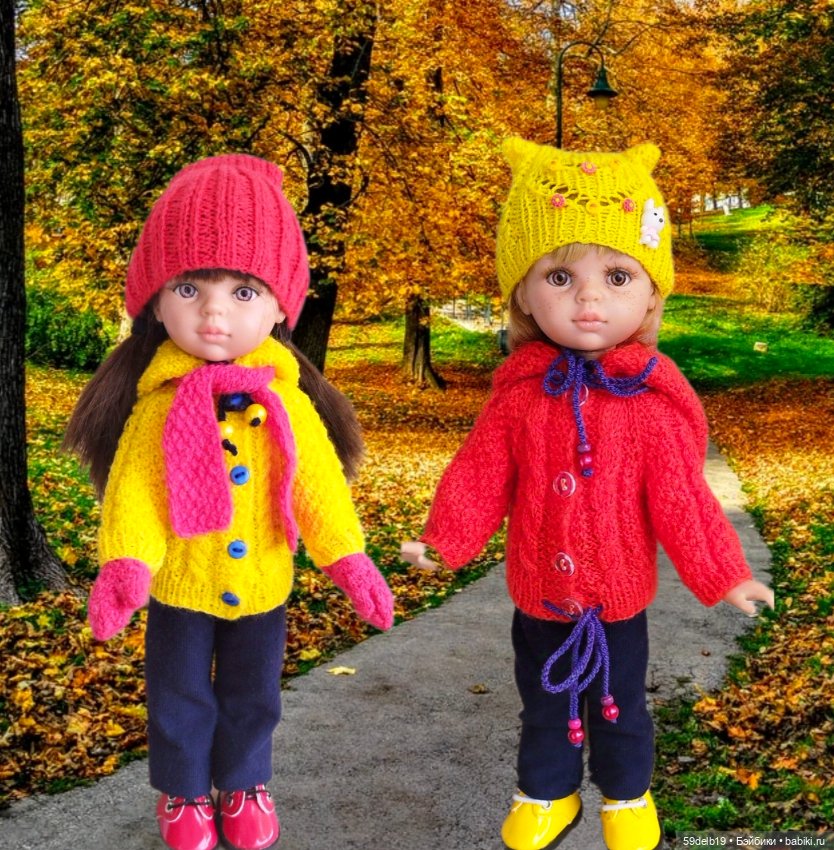 Октябрь на юге — Куклы Paola Reina (Паола Рейна): новинки (фото 3)