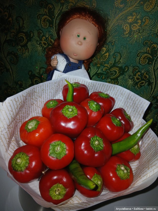 История одного букета — Куклы Nines d'Onil (Нинес): Миа (Mia) (фото 7)