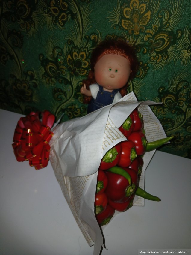 История одного букета — Куклы Nines d'Onil (Нинес): Миа (Mia)