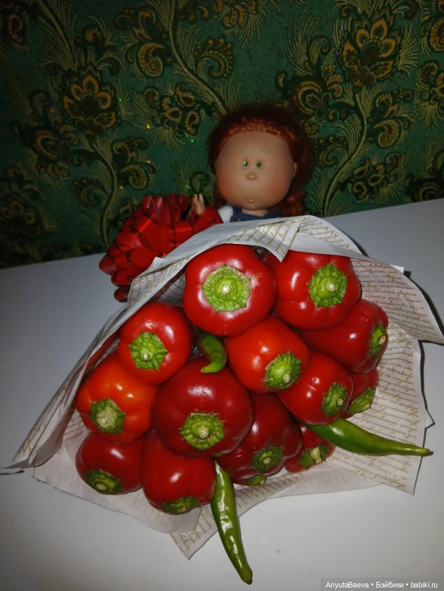 История одного букета — Куклы Nines d'Onil (Нинес): Миа (Mia) (фото 6)