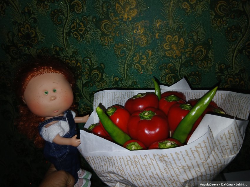 История одного букета — Куклы Nines d'Onil (Нинес): Миа (Mia) (фото 3)