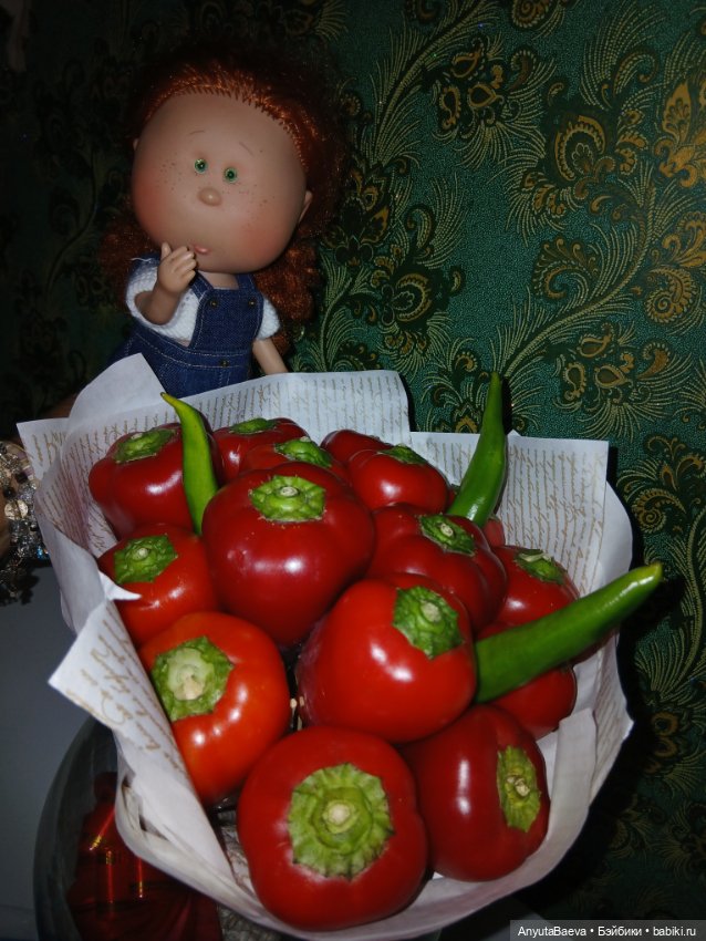 История одного букета — Куклы Nines d'Onil (Нинес): Миа (Mia) (фото 4)