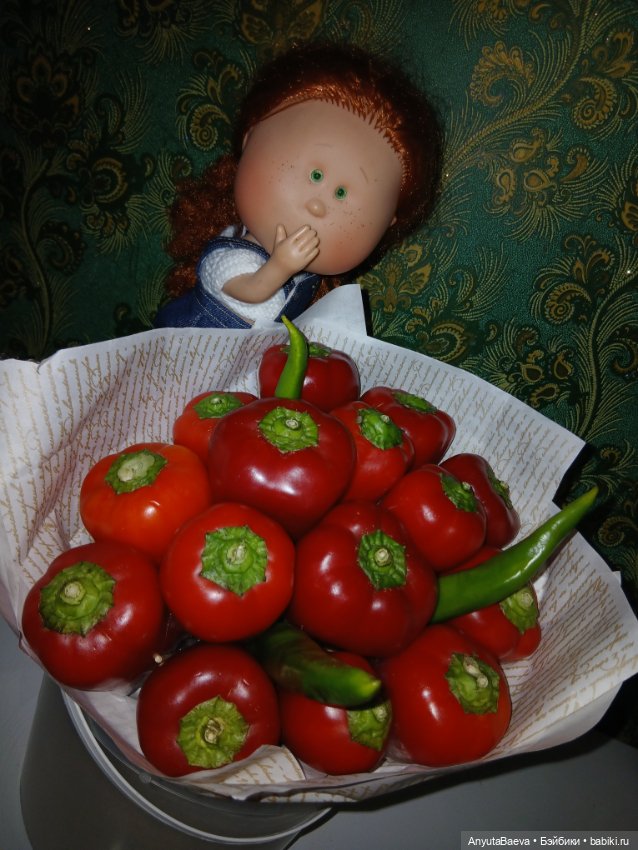 История одного букета — Куклы Nines d'Onil (Нинес): Миа (Mia) (фото 8)