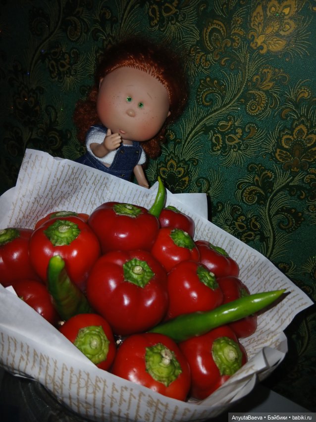 История одного букета — Куклы Nines d'Onil (Нинес): Миа (Mia) (фото 9)