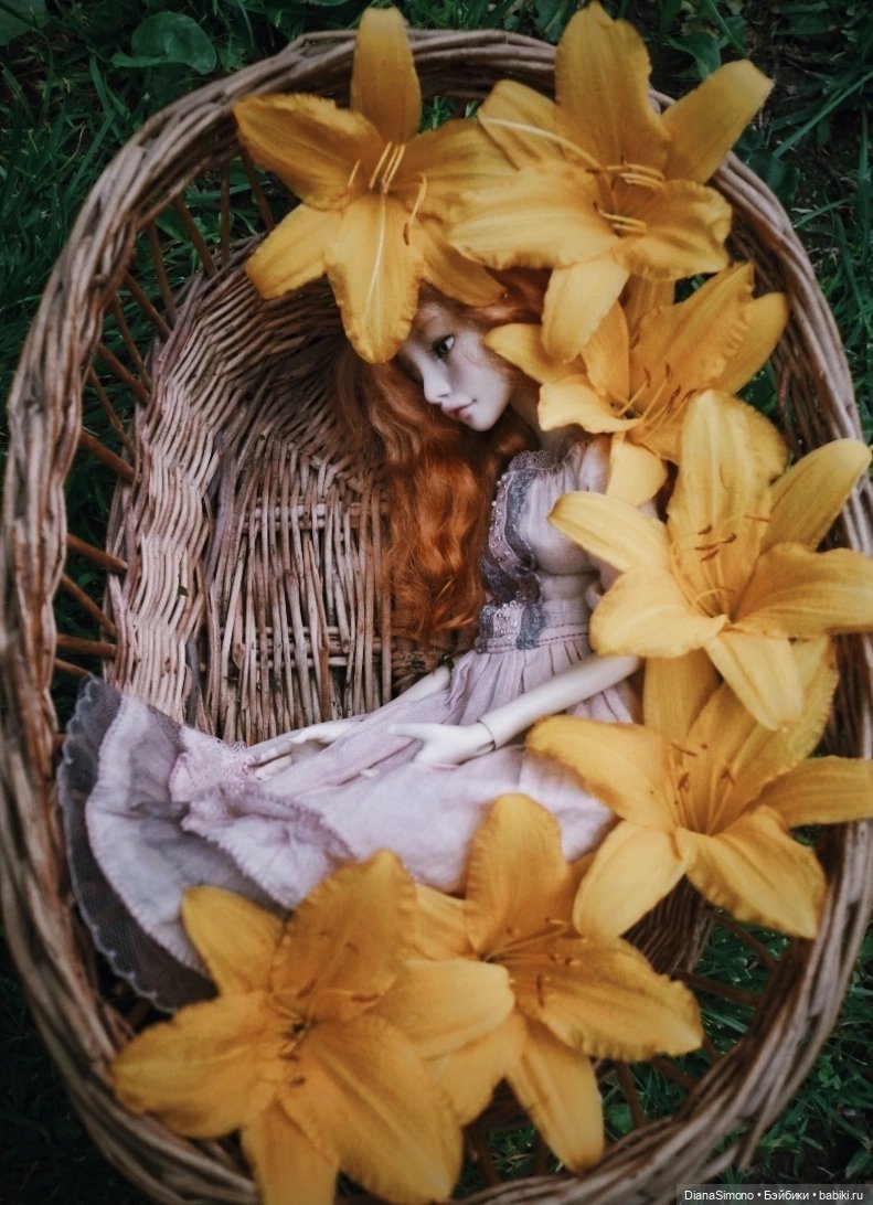 Цветы для лунной девы — Куклы TriffonyArtWork (Татьяна Трифонова): российские BJD (БЖД) (фото 5)