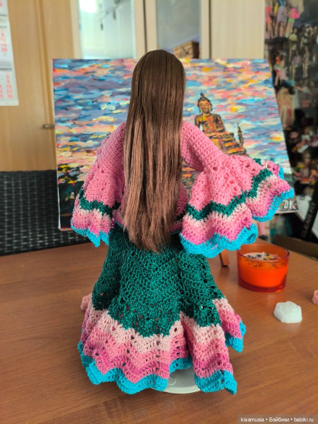 Азиатская красавица — Одежда и обувь для кукол своими руками: фото (фото 9)