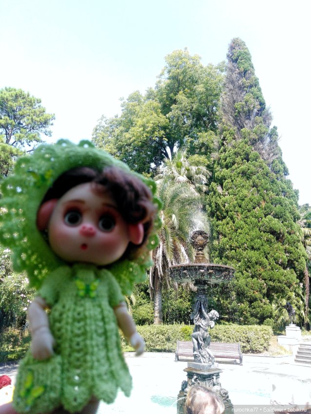 Про Нафочку. В дендрарии Сочи. . Часть. 1