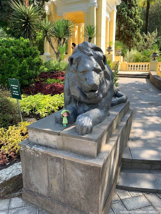 Про Нафочку. В дендрарии Сочи. . Часть. 1