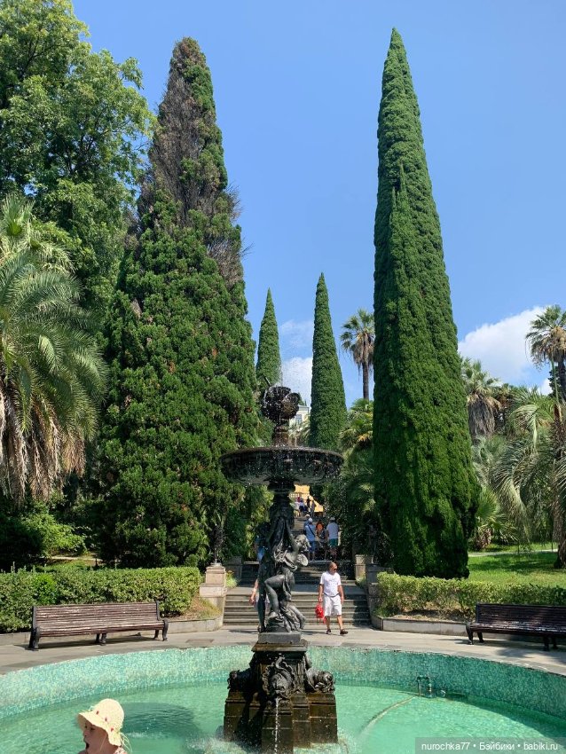 Про Нафочку. В дендрарии Сочи. Часть 2