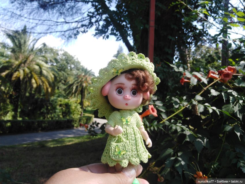 Про Нафочку. В дендрарии Сочи. Часть 2