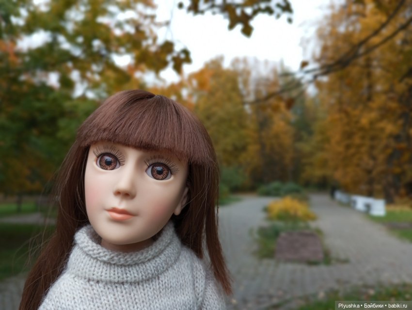 Камелия в осеннем парке 🍁🍂🍁