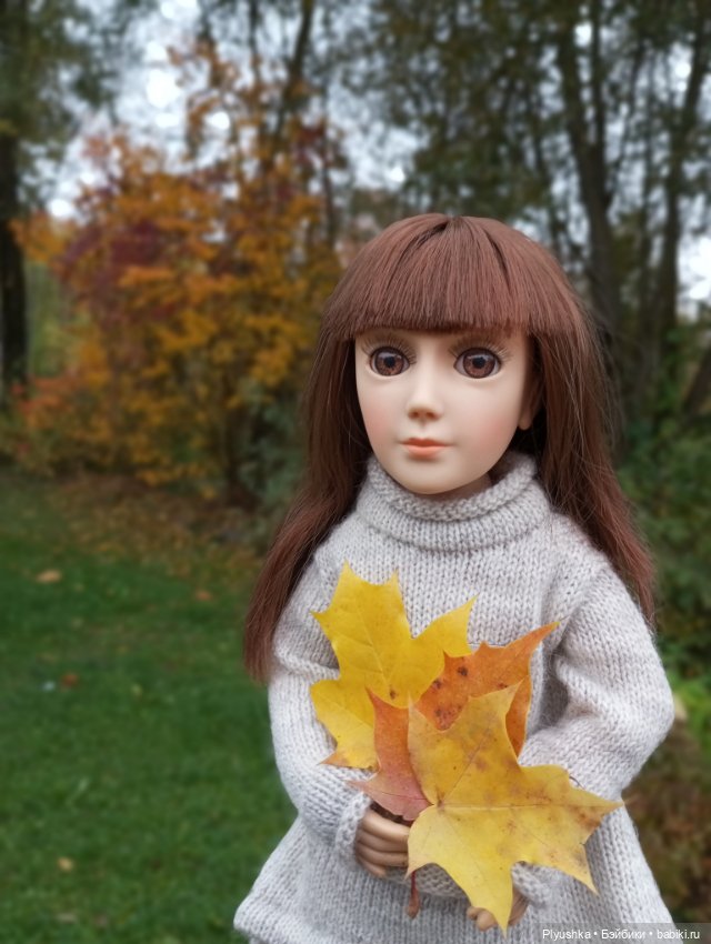 Камелия в осеннем парке 🍁🍂🍁