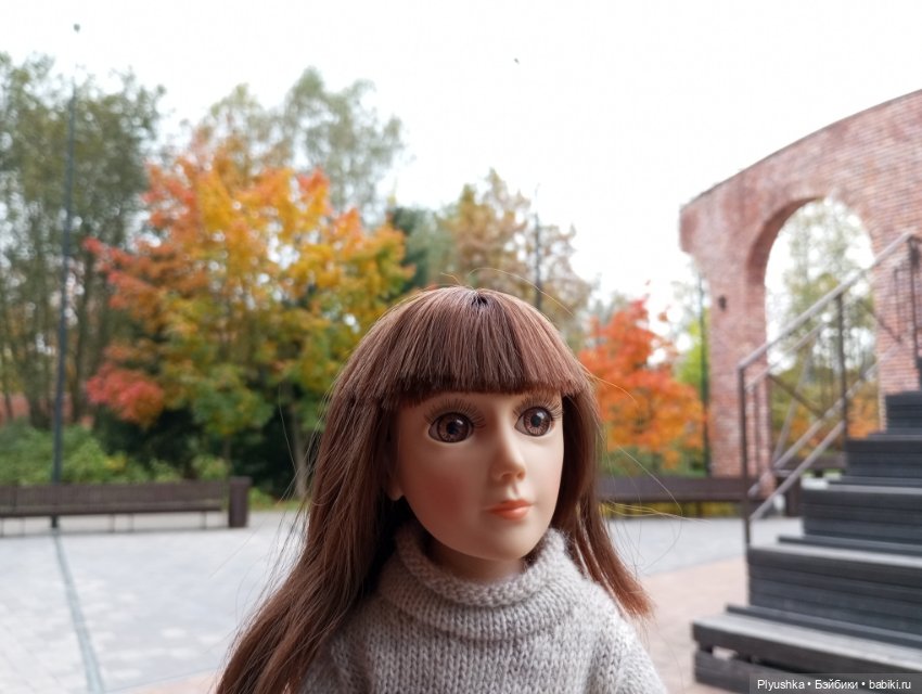 Камелия в осеннем парке 🍁🍂🍁