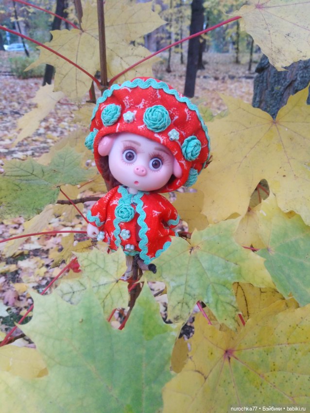 Про Нафочку. Мокрый осенний парк