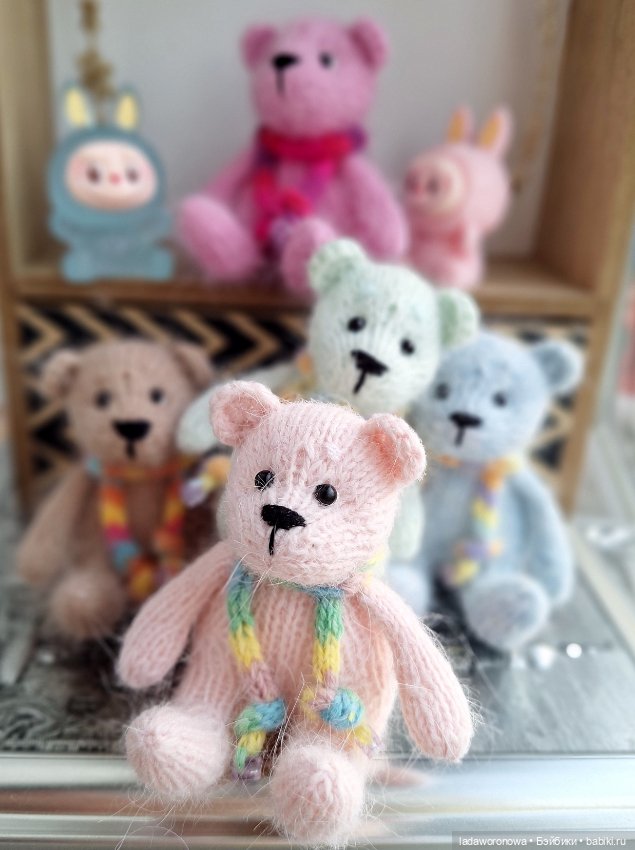 Моё новое увлечение - вязаные игрушки)