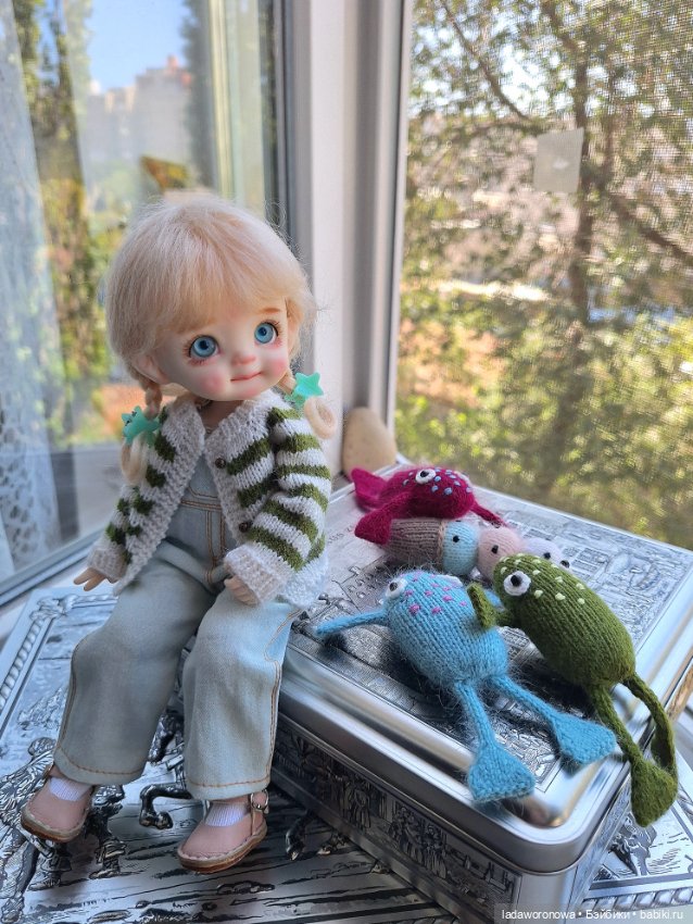 Моё новое увлечение - вязаные игрушки)