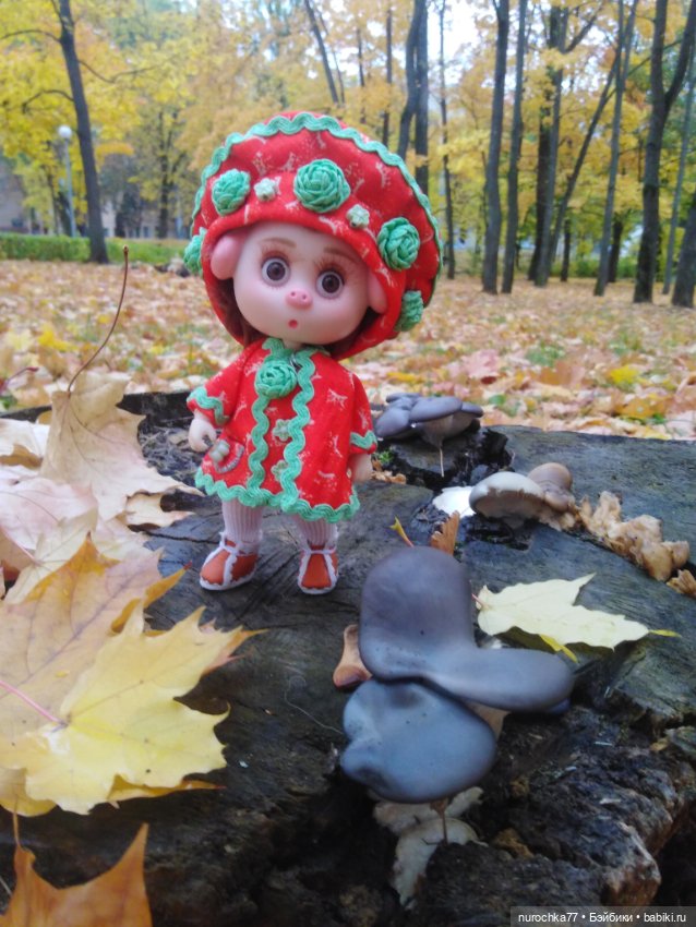 Про Нафочку. Мокрый осенний парк