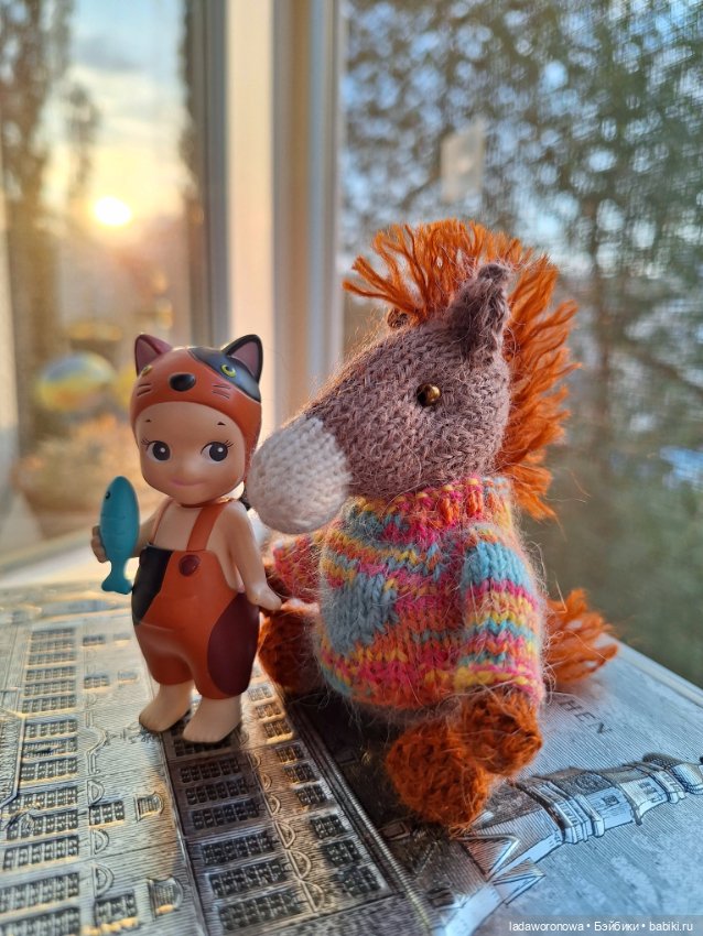 Моё новое увлечение - вязаные игрушки)