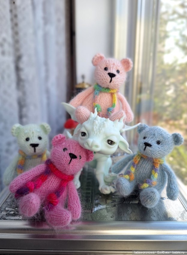 Моё новое увлечение - вязаные игрушки)