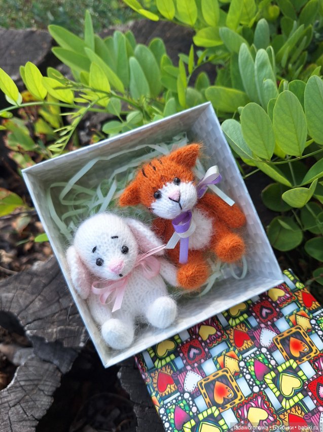 Моё новое увлечение - вязаные игрушки)