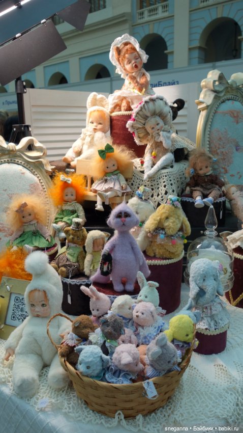А я только с выставки! Выставка "Искусство куклы" в Гостином дворе 2025! Часть 2 (фото 5)