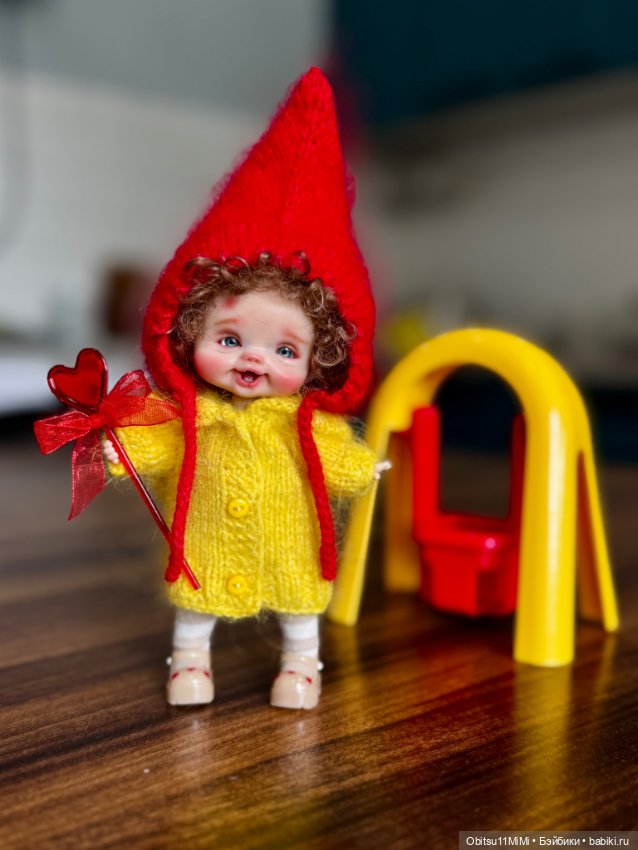 Описание Чепчика-эльфа — Куклы и тела Obitsu 11 (Ob11): гибриды