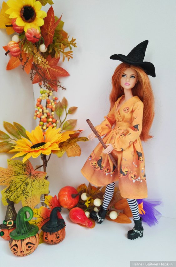 Весёлый хэллоуин — Одежда и обувь для кукол своими руками: фото (фото 5)