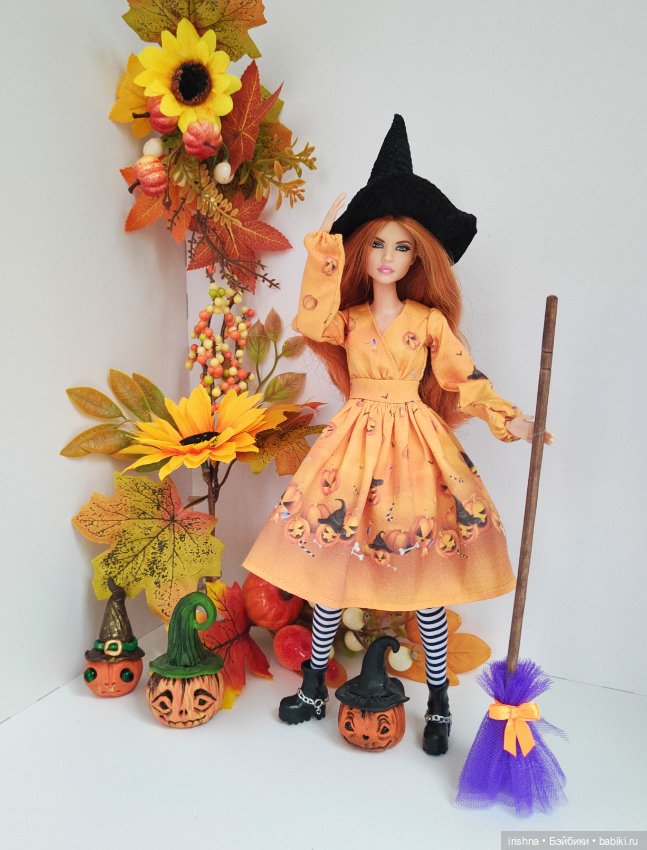 Весёлый хэллоуин — Одежда и обувь для кукол своими руками: фото