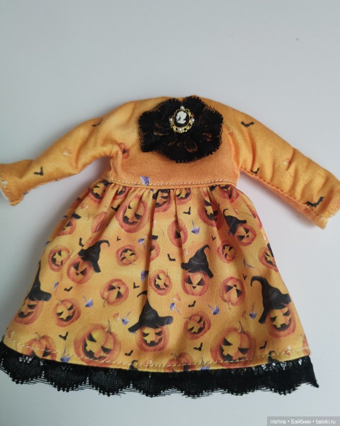 Весёлый хэллоуин — Одежда и обувь для кукол своими руками: фото (фото 9)