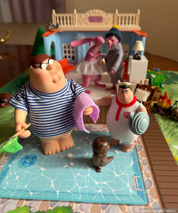 Питер Гриффин- в гостях у Сопли🤩