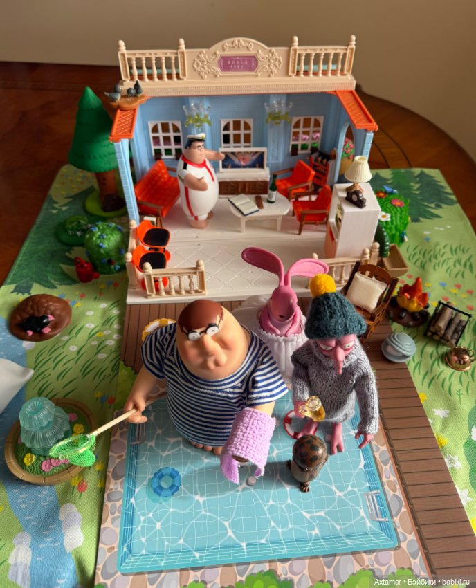 Питер Гриффин- в гостях у Сопли🤩